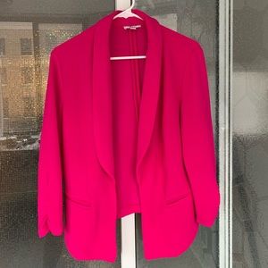Hot pink blazer